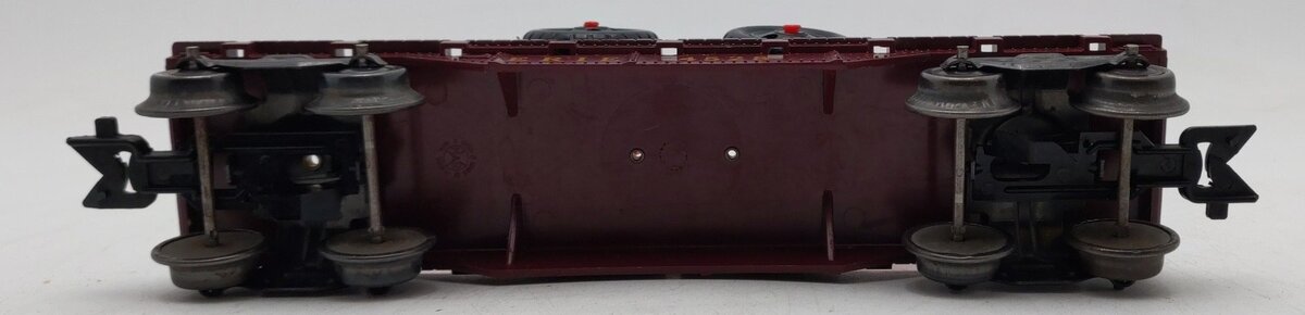 Marx 4528 Vintage O Erie Flatcar with Tractors EX