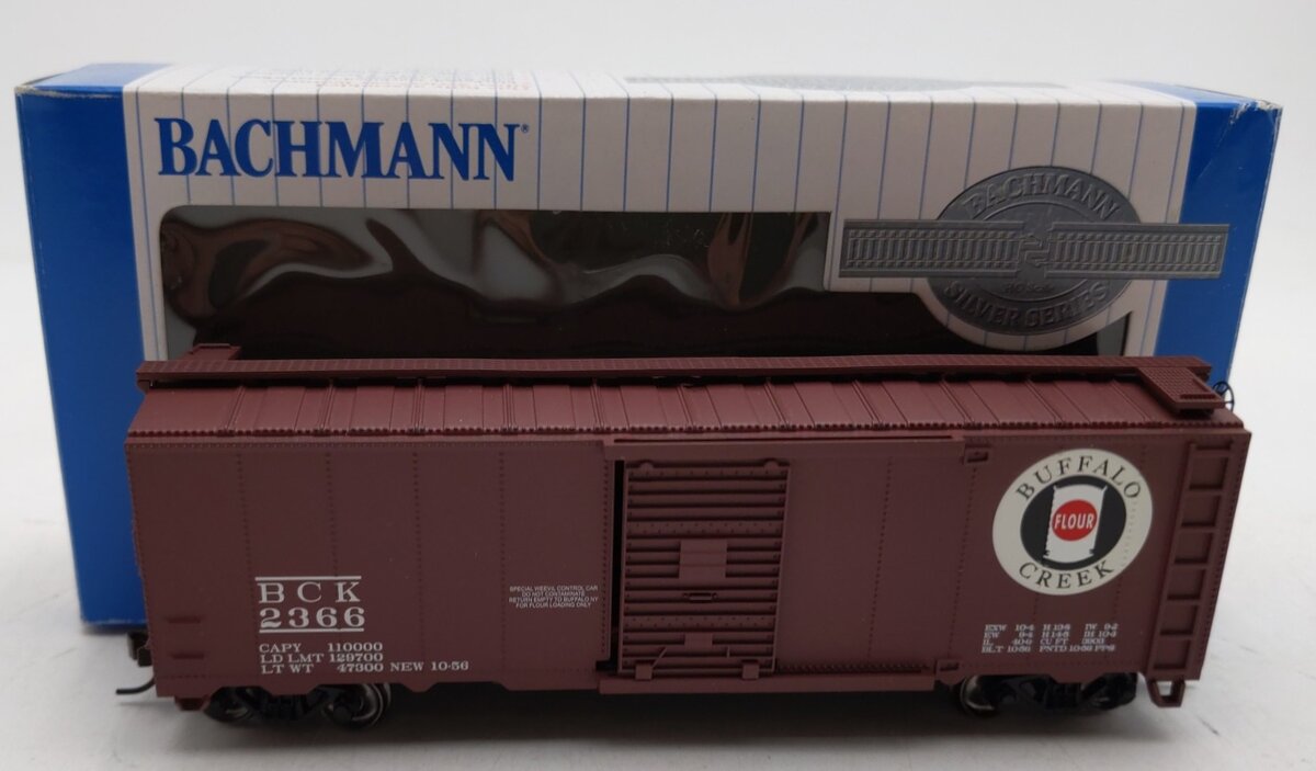 Bachmann 17018 HO Buffalo Creek Pullman-Standard 40' Steel Boxcar