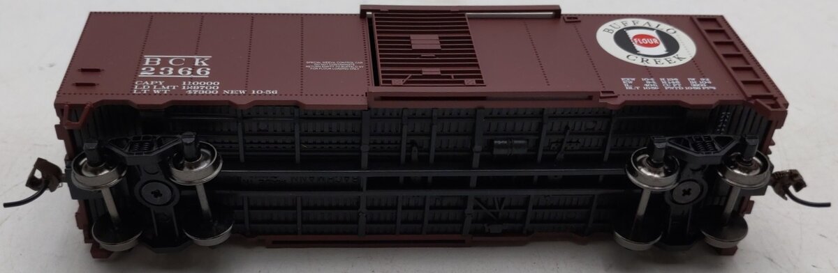 Bachmann 17018 HO Buffalo Creek Pullman-Standard 40' Steel Boxcar