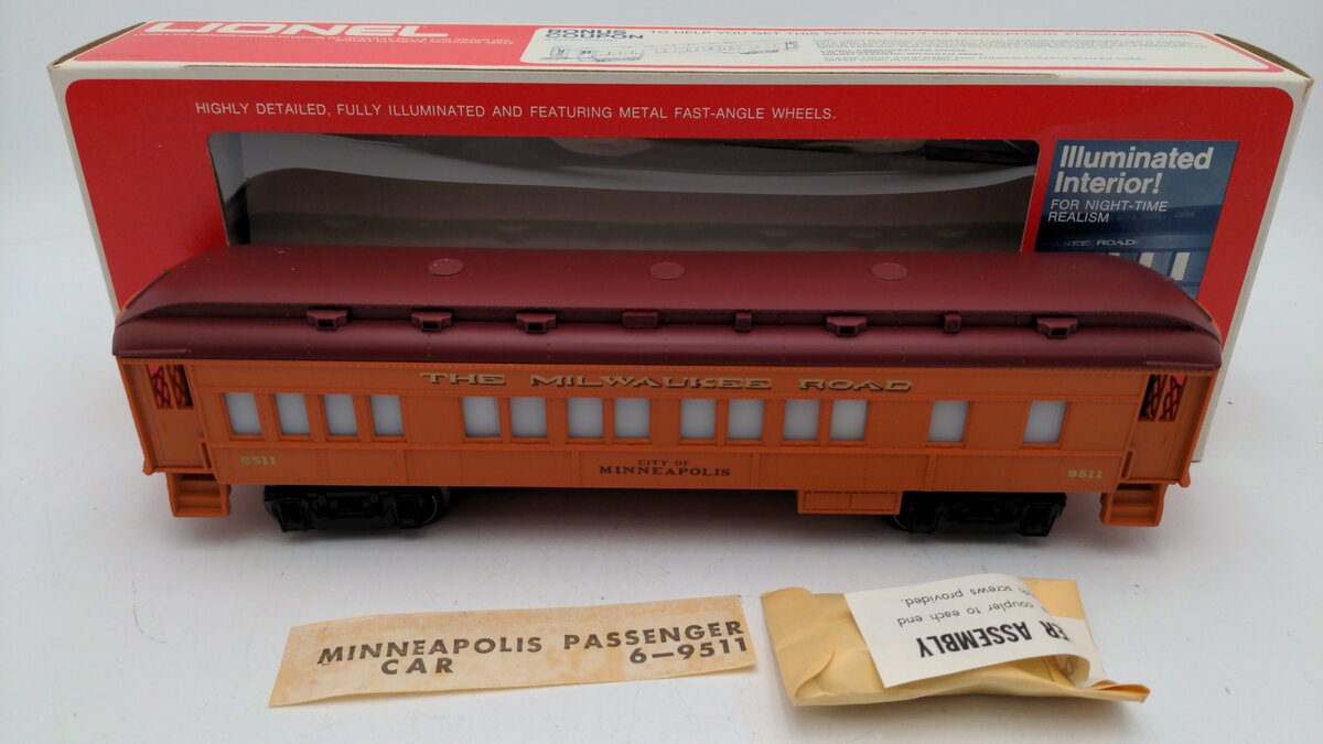 Lionel 6-9511 O Gauge Milwaukee Road 