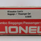 Lionel 6-9506 O Gauge Milwaukee Road Combine Car EX/Box