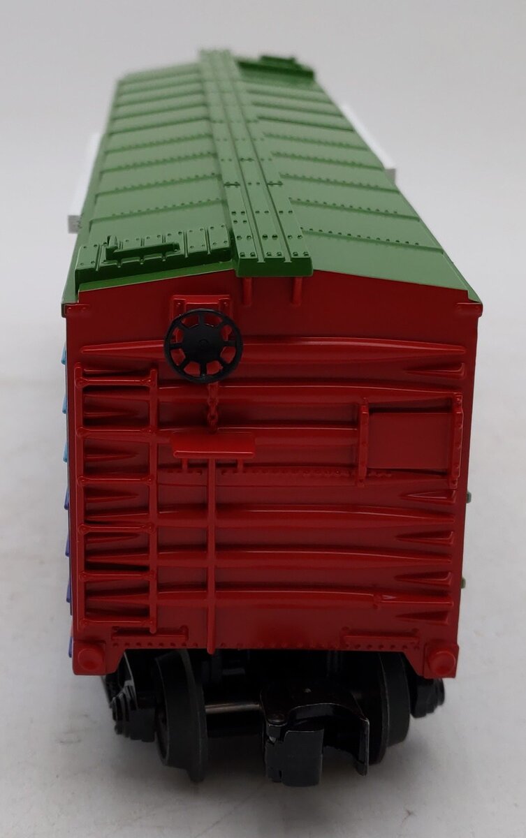 MTH 30-79642 O Christmas Operating Box Car with Santa LN/Box