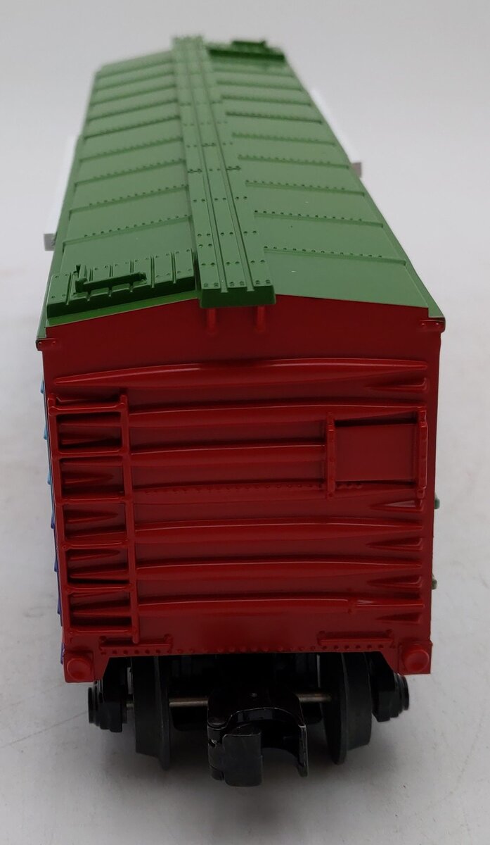 MTH 30-79642 O Christmas Operating Box Car with Santa LN/Box