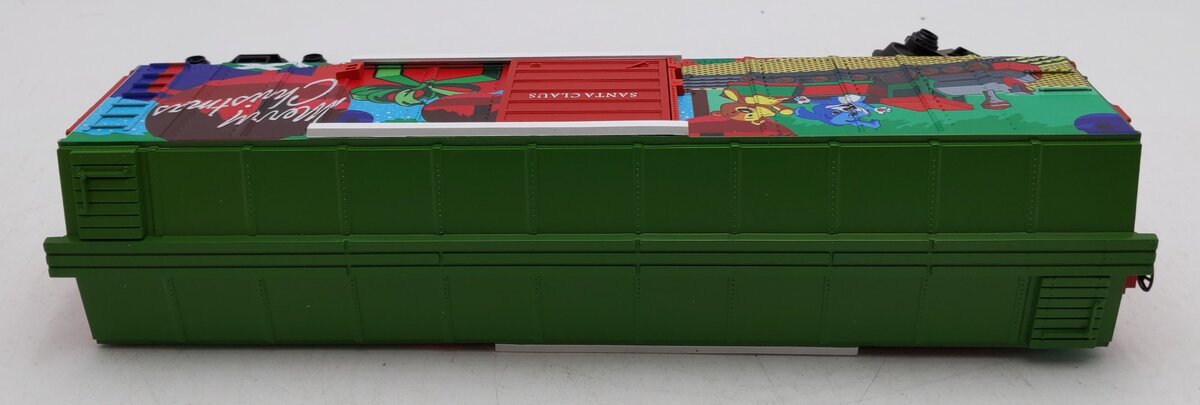 MTH 30-79642 O Christmas Operating Box Car with Santa LN/Box
