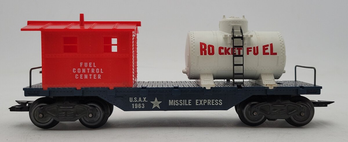 Marx 1963 Vintage O USAX Missile Express VG