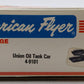American Flyer 4-9101 S Gauge Union Oil Single Dome Tank Car LN/Box