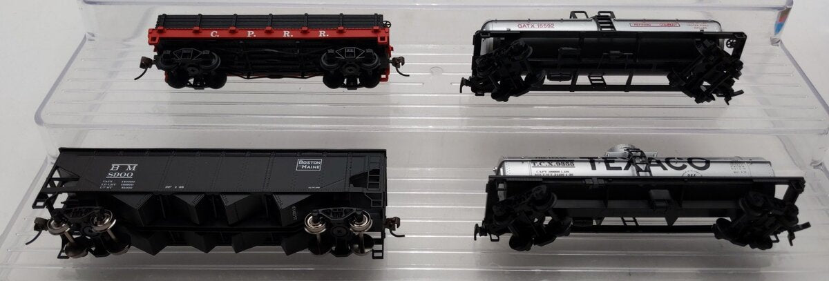 Bachmann & Model Power HO Scale Assorted Freight Cars [4] LN/Box