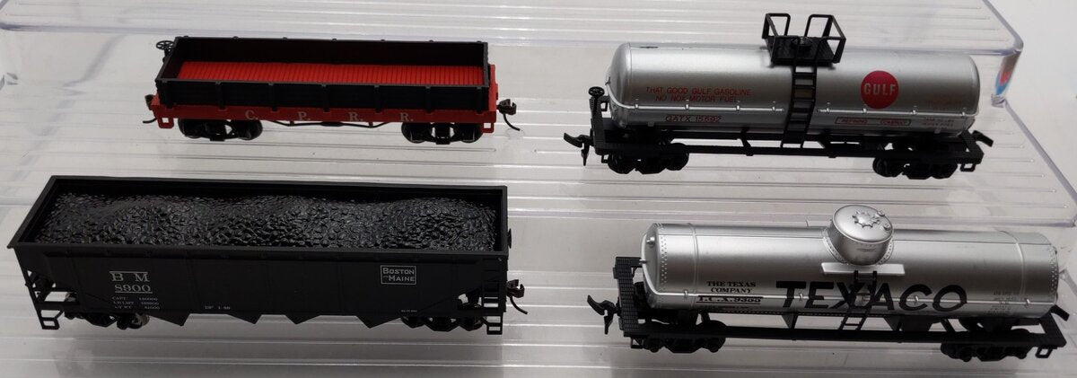 Bachmann & Model Power HO Scale Assorted Freight Cars [4] LN/Box