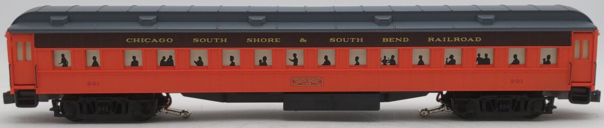 K-Line K2701A O Gauge CSS & SB Interurban Rail Car #201 EX