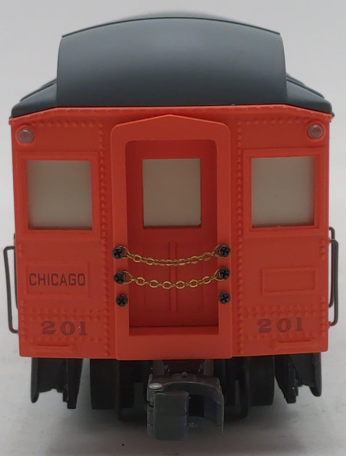 K-Line K2701A O Gauge CSS & SB Interurban Rail Car #201 EX