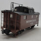 Williams 477032 O Gauge Brass Pennsylvania Lighted Caboose 3-Rail VG/Box