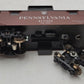 Williams 477032 O Gauge Brass Pennsylvania Lighted Caboose 3-Rail VG/Box