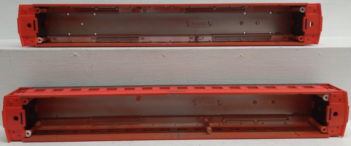 K-Line K2700 O CSS&B 18" Heavyweight Interurban Cars #201, #21 (Shell Only) LN