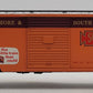 Weaver U2143LD O Gauge Chicago South Shore 40' Boxcar #500 (3 Rail) LN/Box