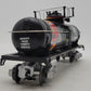 K-Line K-90003 O Gauge KCC Tank Car w/ Silver Chassis EX/Box