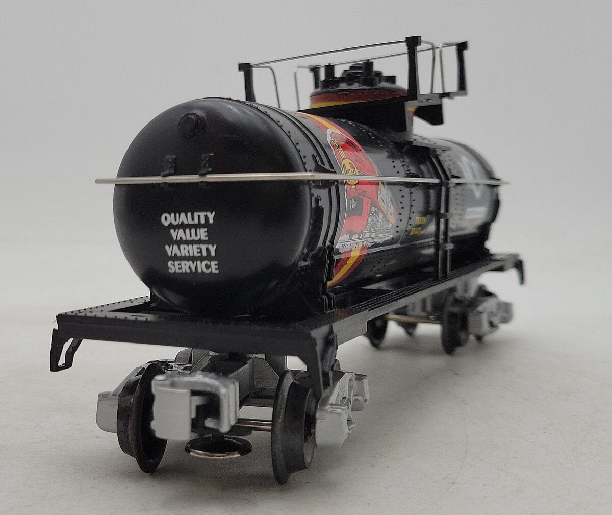 K-Line K-90003 O Gauge KCC Tank Car w/ Silver Chassis EX/Box