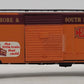Weaver U2143LD O Gauge Chicago South Shore 40' Boxcar #504 (3 Rail) EX