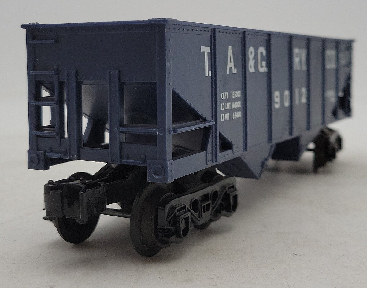 Lionel 6-9012 O Gauge Tennessee Alabama & Georgia Blue 2-Bay Hopper EX