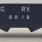 Lionel 6-9012 O Gauge Tennessee Alabama & Georgia Blue 2-Bay Hopper EX