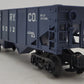 Lionel 6-9012 O Gauge Tennessee Alabama & Georgia Blue 2-Bay Hopper EX