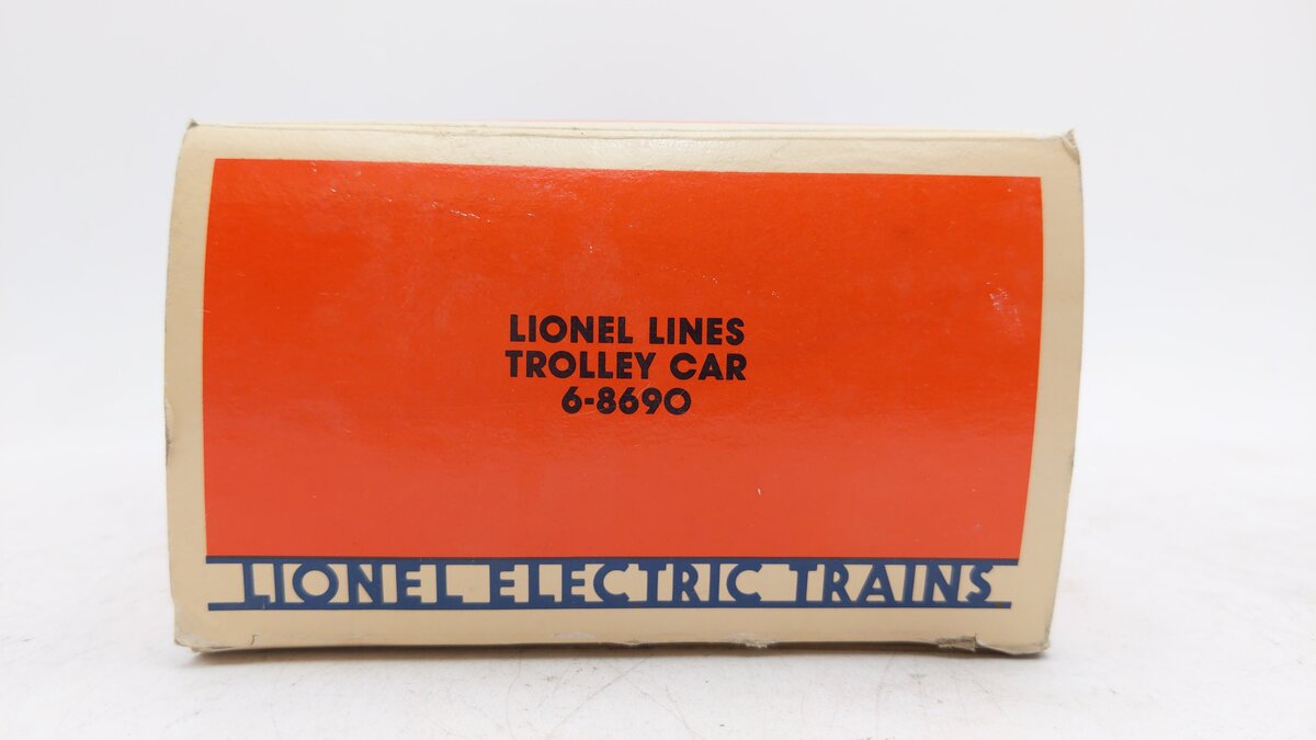 Lionel 6-8690 O Gauge Lionel Lines Trolley Car #8690 VG/Box