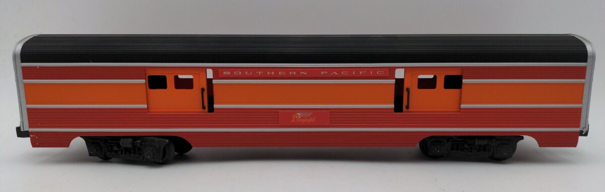 Lionel 6-9589 O Gauge Southern Pacific Daylight Aluminum Baggage Car EX/Box