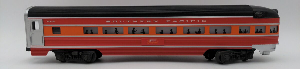 Lionel 6-9593 O Gauge Southern Pacific Daylight Aluminum Observation Car EX/Box
