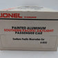 Lionel 6-9593 O Gauge Southern Pacific Daylight Aluminum Observation Car EX/Box