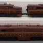 Right-of-Way 5504 O BRASS Pennsylvania Alco PA ABA Diesel Loco Set - 3-Rail EX/Box