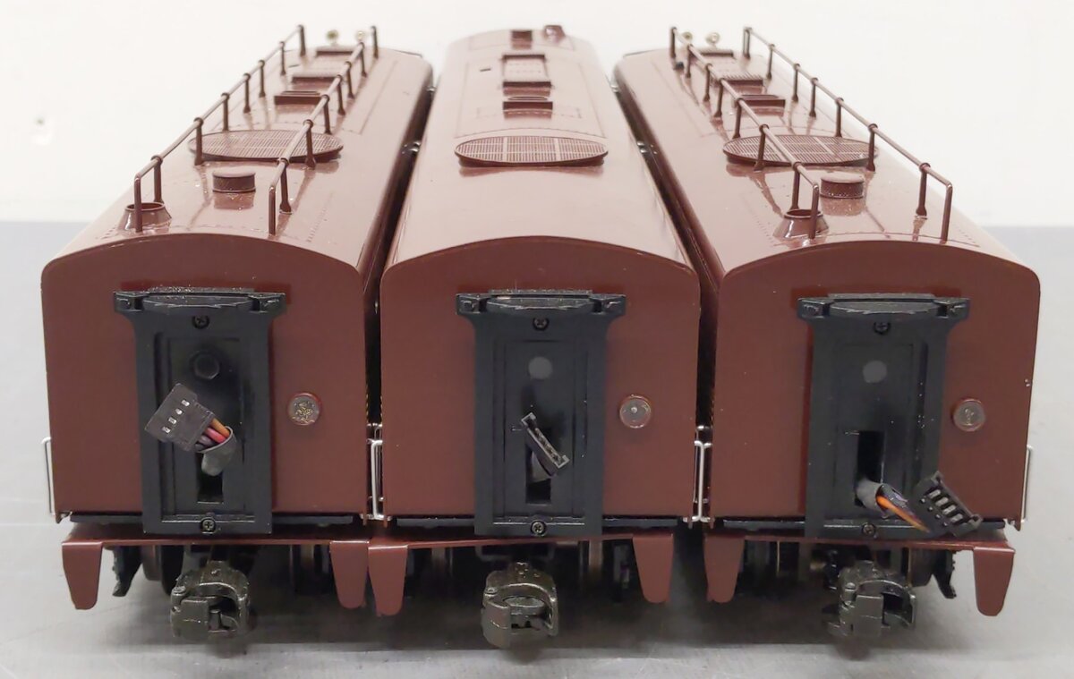Right-of-Way 5504 O BRASS Pennsylvania Alco PA ABA Diesel Loco Set - 3-Rail EX/Box