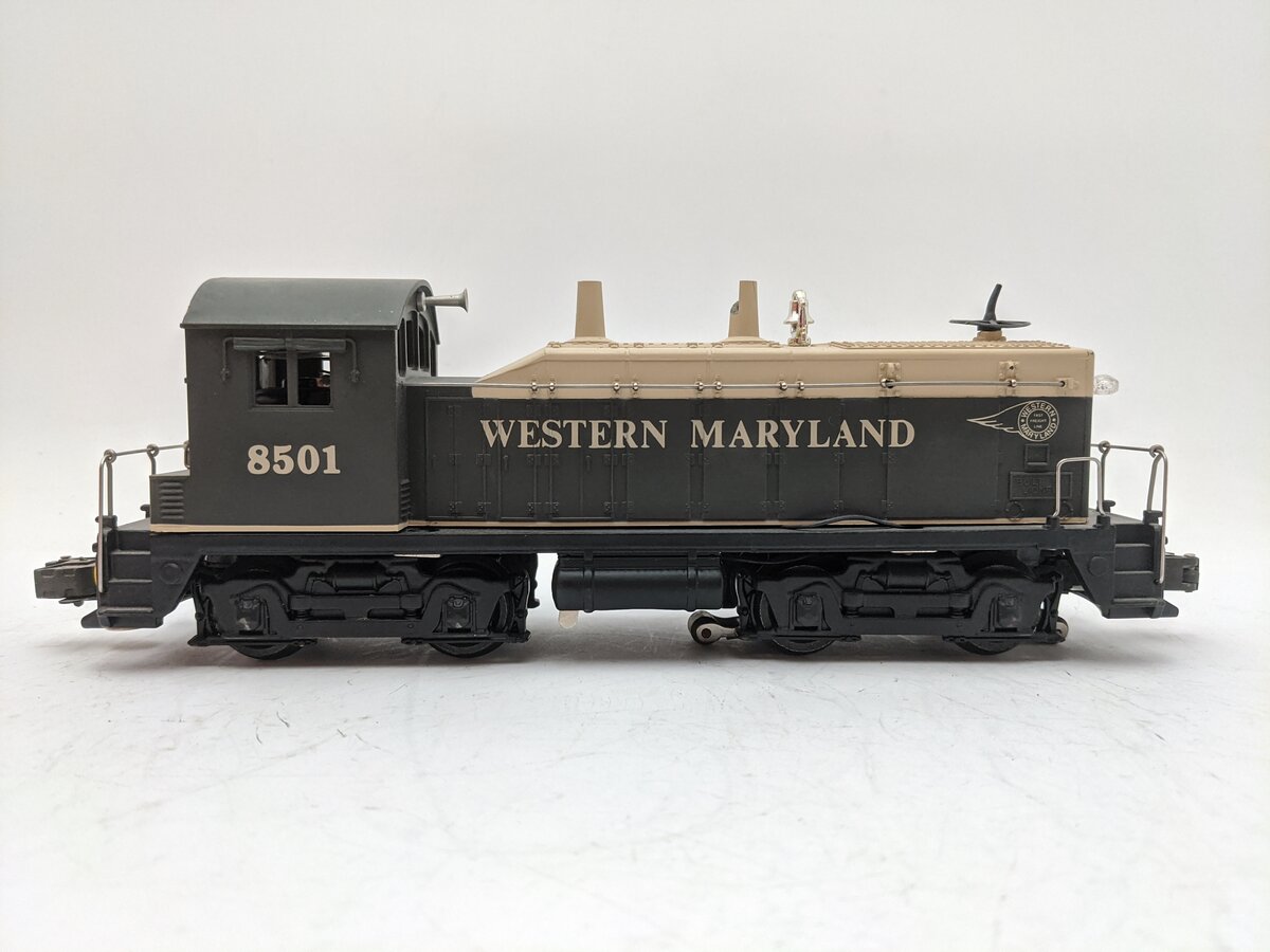 Lionel 6-18501 O Gauge Western Maryland NW2 Powered Diesel Locomotive #8501 EX/Box