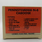 Lionel 6-51702 O Gauge BRASS Pennsylvania N-8 Smoking Caboose #478039 EX/Box