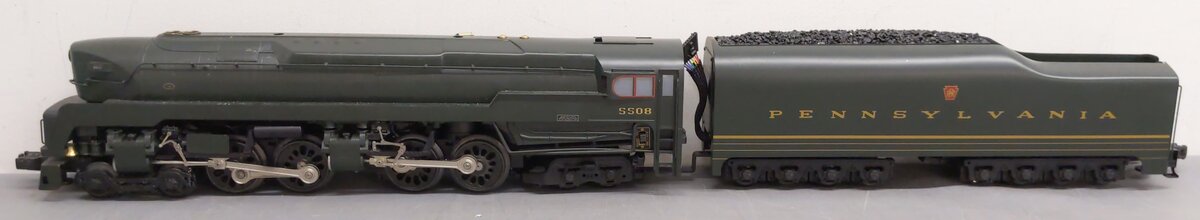 Right-of-Way 5003 O BRASS PRR T1 4-4-4-4 Steam Loco & Tender #5508 (3 Rail) EX/Box