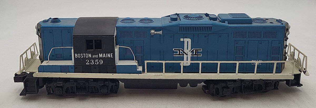 Lionel 2359 Vintage O Boston & Maine GP-9 Diesel Locomotive EX