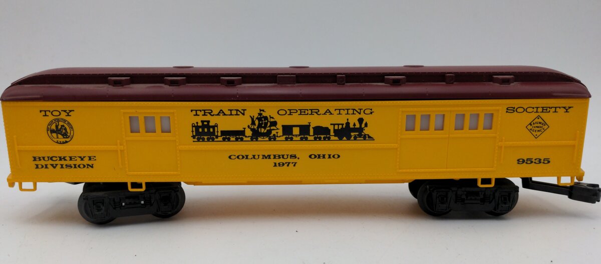Lionel 6-9535 O Gauge TTOS Baggage Car #1977 EX/Box