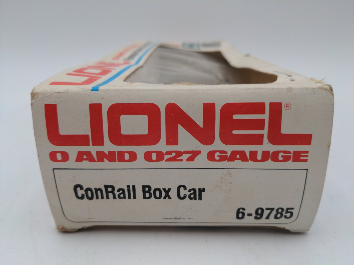 Lionel 6-9785 O Gauge Conrail Boxcar #CR9785 VG/Box