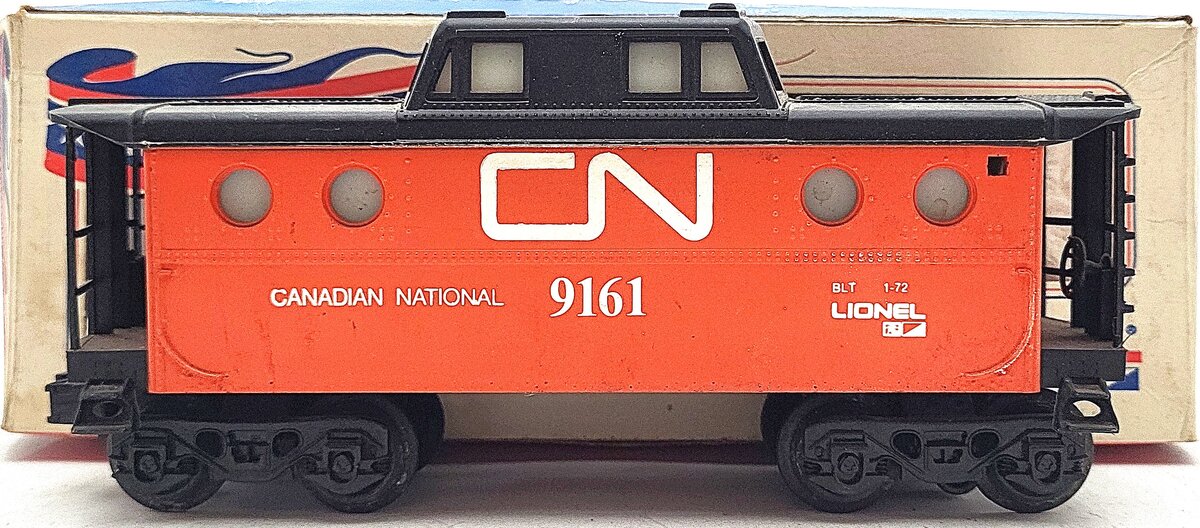 Lionel 6-9161 O Gauge Canadian National Caboose VG/Box