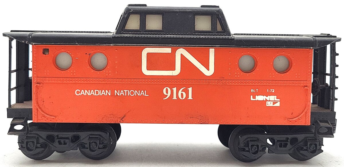 Lionel 6-9161 O Gauge Canadian National Caboose VG/Box