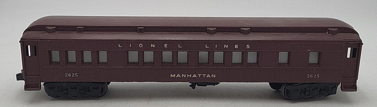 Lionel 2625 Vintage O Lionel Lines Madison Heavyweight "Manhattan" Passenger Car VG