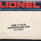 Lionel 6-17872 O Gauge TTOS 1988 Convention Anaconda Ore Car #81988 LN/Box