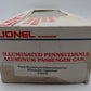 Lionel 6-9574 O Gauge Pennsylvania "Alexander Hamilton" Aluminum Observation Car VG/Box