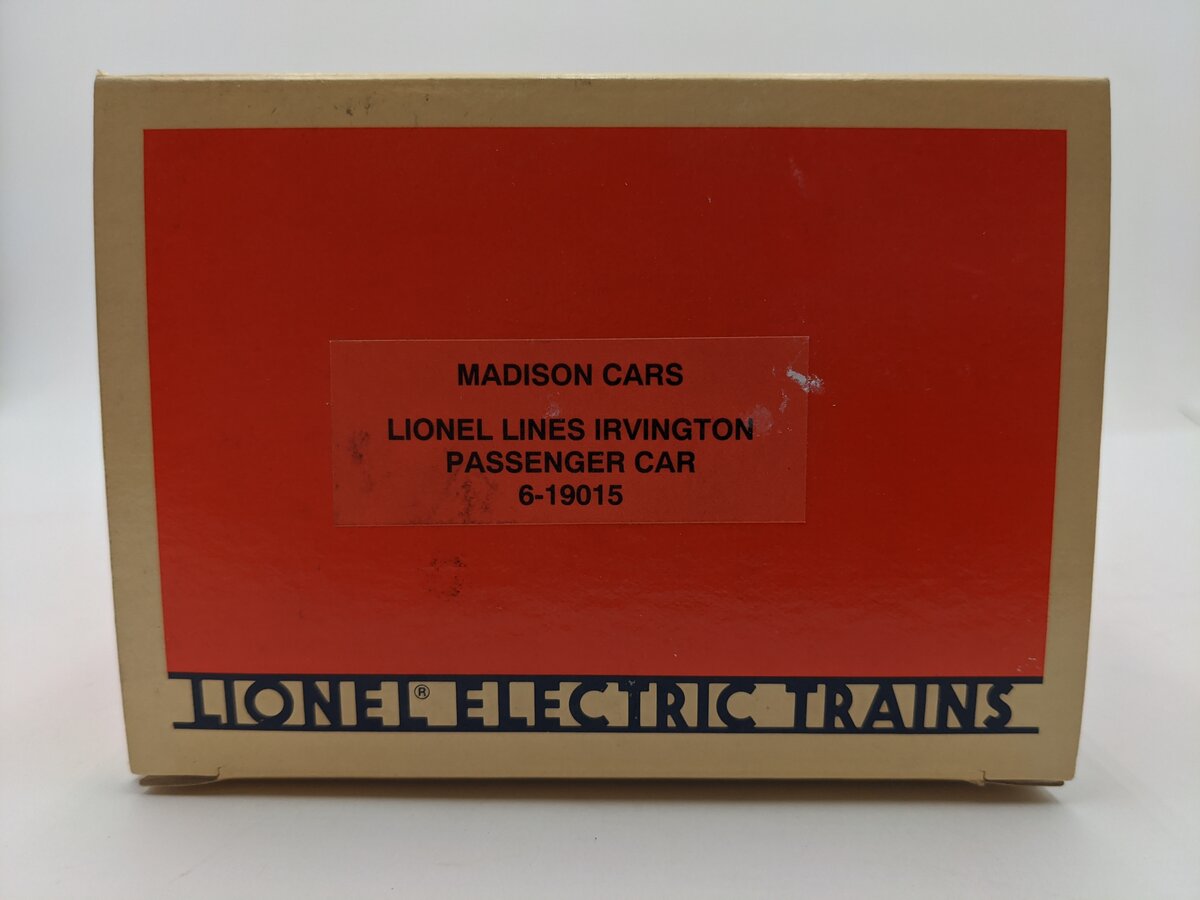 Lionel 6-19015 O Gauge Lionel Lines Irvington Passenger Car #9015 EX/Box