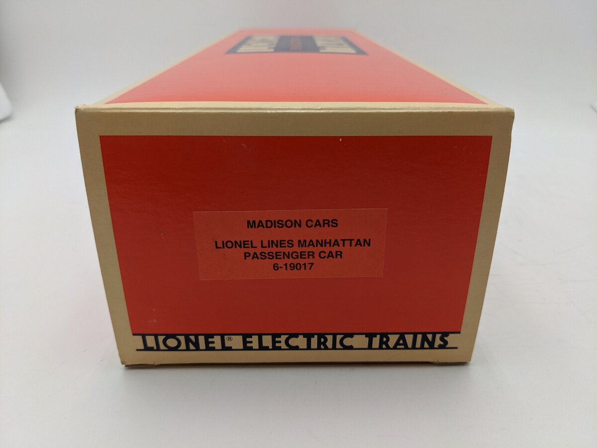 Lionel 6-19017 O Gauge Lionel Lines Manhattan Passenger Car #9017 EX/Box