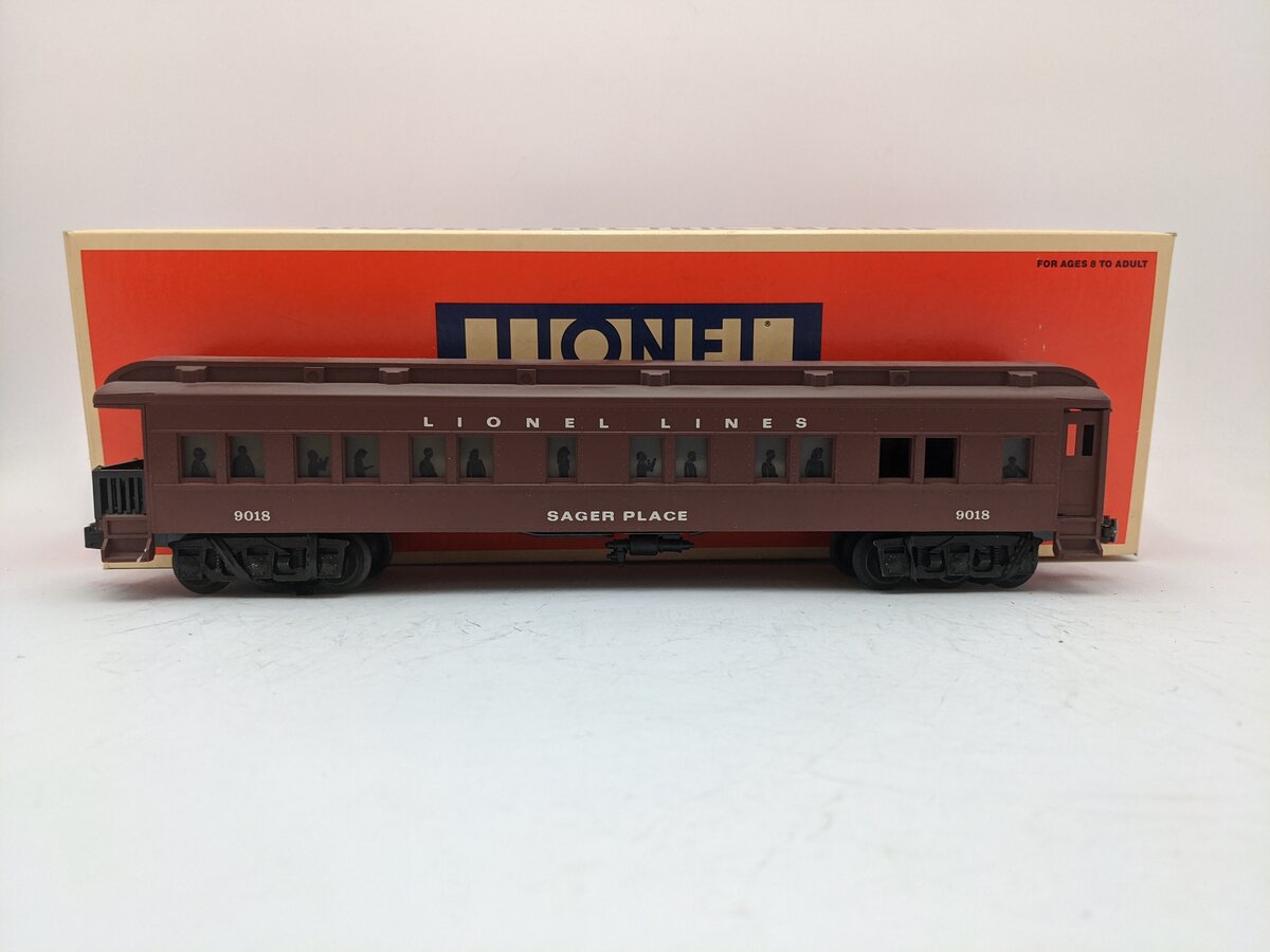 Lionel 6-19018 O Gauge Lionel Lines 'Sager Place' Observation Car #9018 EX/Box