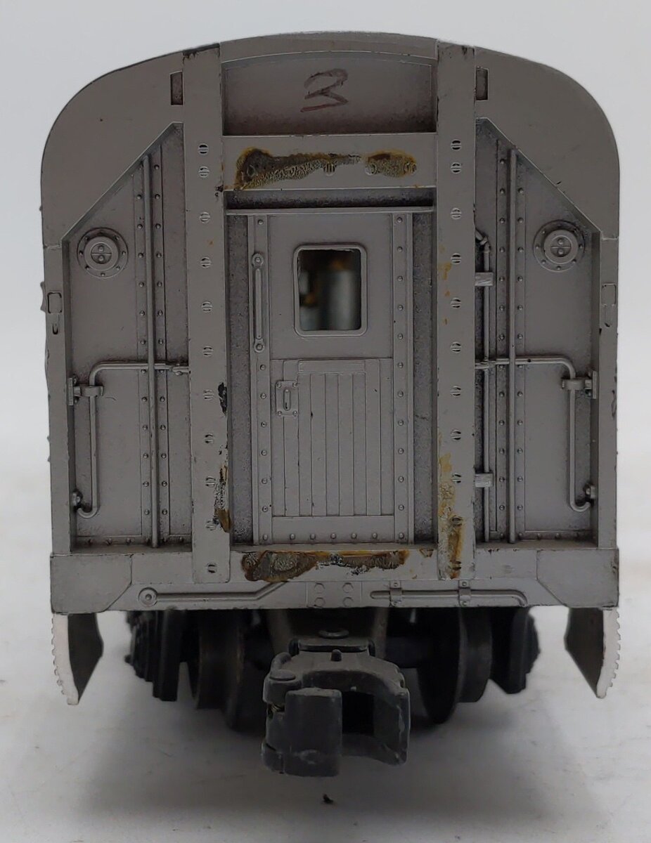 Lionel 2542 Vintage O Pennsylvania Betsy Ross Aluminum Vista Dome Car VG