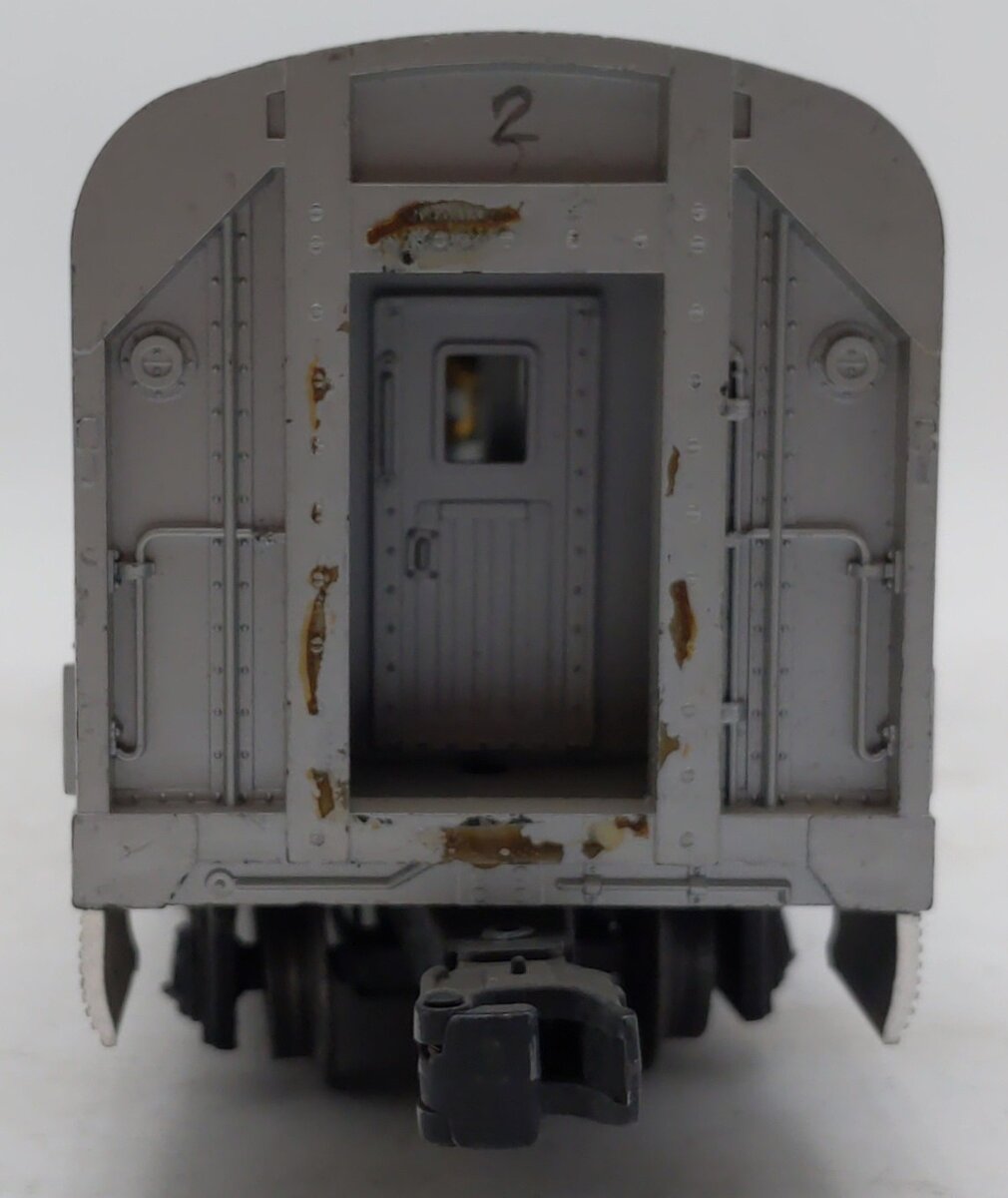 Lionel 2542 Vintage O Pennsylvania Betsy Ross Aluminum Vista Dome Car VG