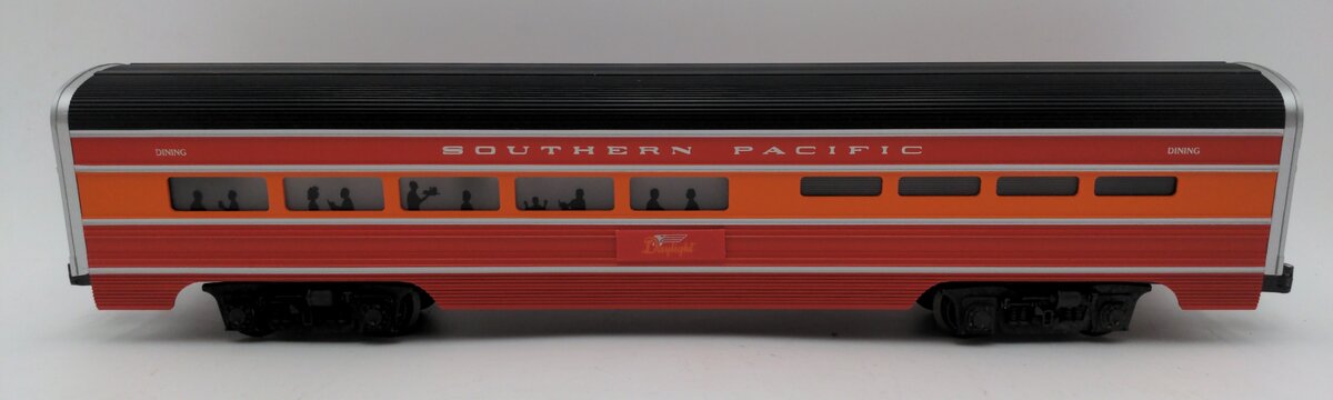 Lionel 6-7204 O Gauge Southern Pacific Daylight Aluminum Dining Car EX/Box