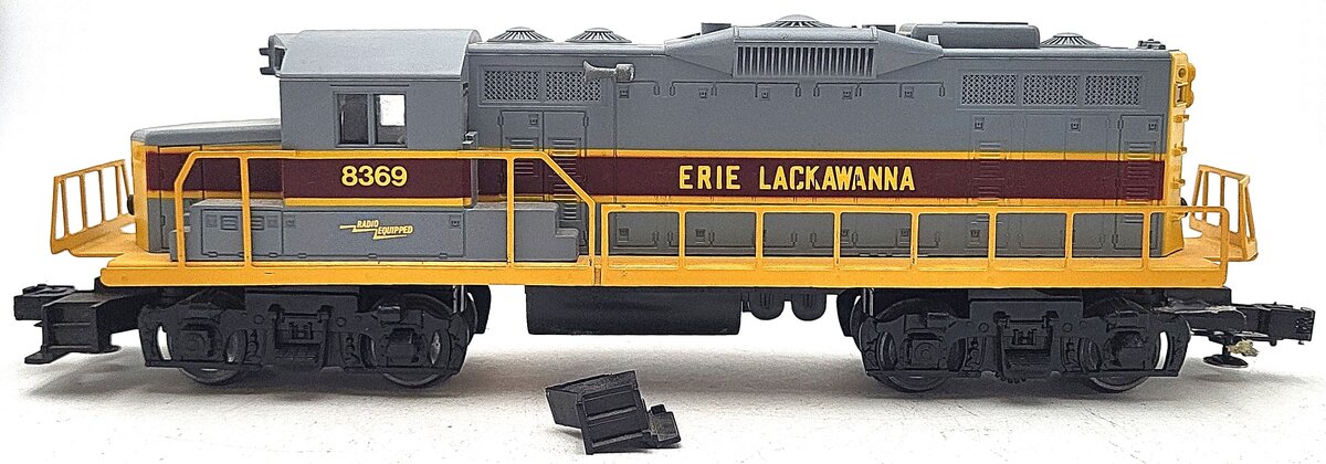 Lionel 6-8369 O Gauge Erie Lackawanna GP20 Diesel Locomotive #8369 VG/Box
