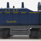 Lionel 634 Vintage O Santa Fe NW-2 Diesel Switcher Locomotive w/o Weight VG