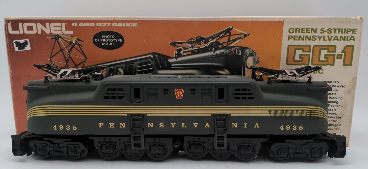 Lionel 6-8150 O Gauge Pennsylvania Green GG-1 Electric Locomotive EX/Box